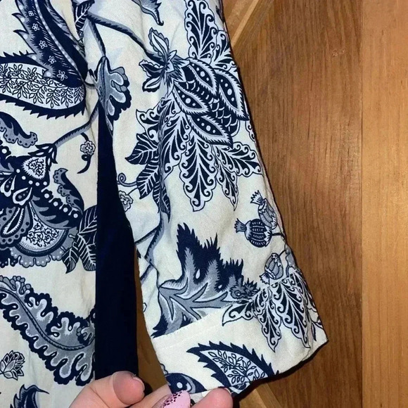 Melange Paisley Dress- XS - Picture 5 of 11